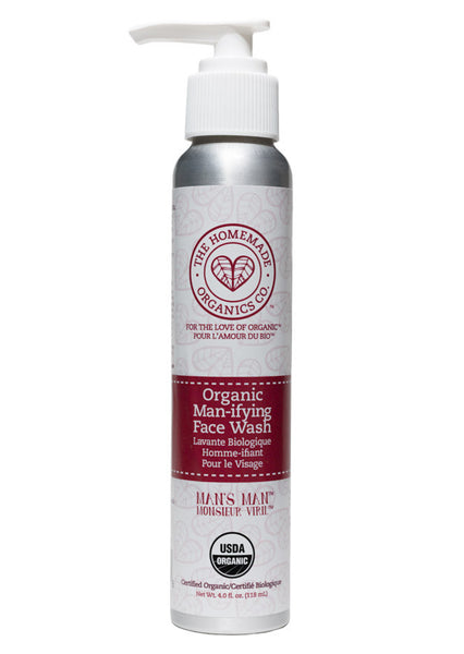 Organic Man-ifying Face Wash