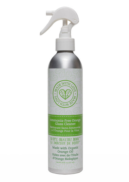 Ammonia-Free Orange Glass Cleaner