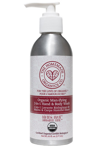 Organic Man-ifying 2-in-1 Hand & Body Wash