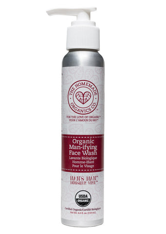 Organic Man-ifying Face Wash