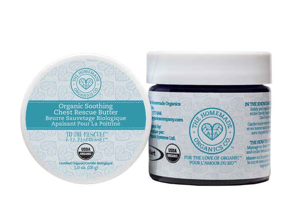 Organic Soothing Chest Rescue Butter